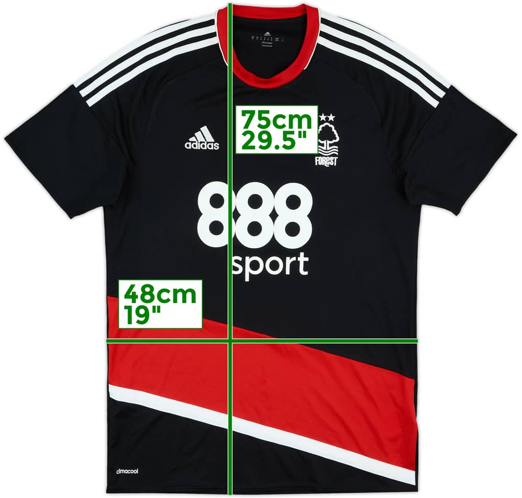 2016-17 Nottingham Forest Away Shirt - 9/10 - (M)