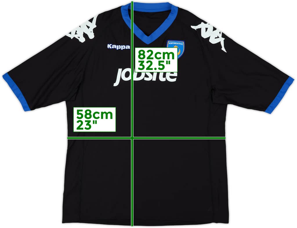 2010-11 Portsmouth Third Shirt - 7/10 - (4XL)