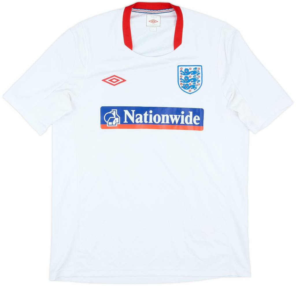 2010-12 England Umbro Training Shirt - 8/10 - (M)
