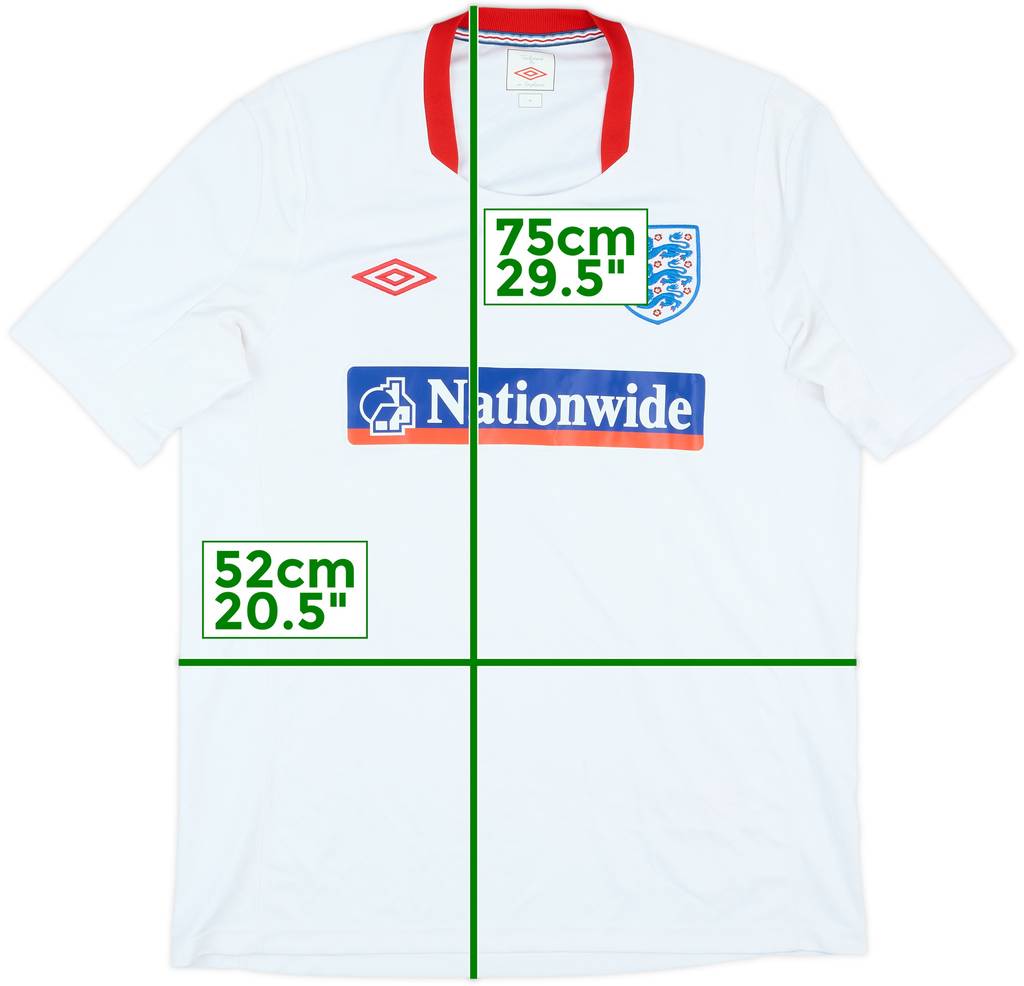 2010-12 England Umbro Training Shirt - 8/10 - (M)