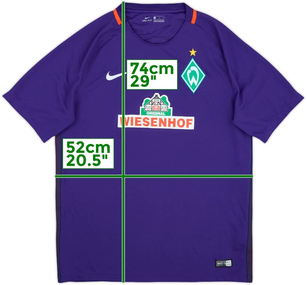 2016-17 Werder Bremen Away Shirt - 8/10 - (L)