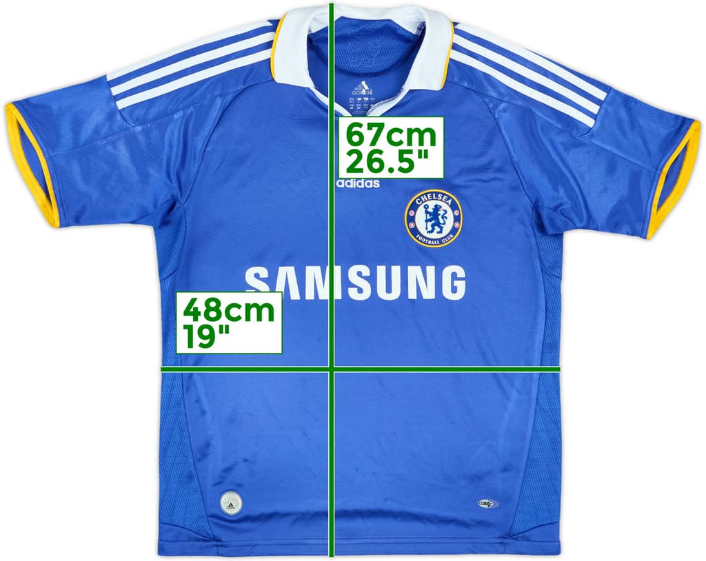 2008-09 Chelsea Home Shirt - 6/10 - (L.Boys)