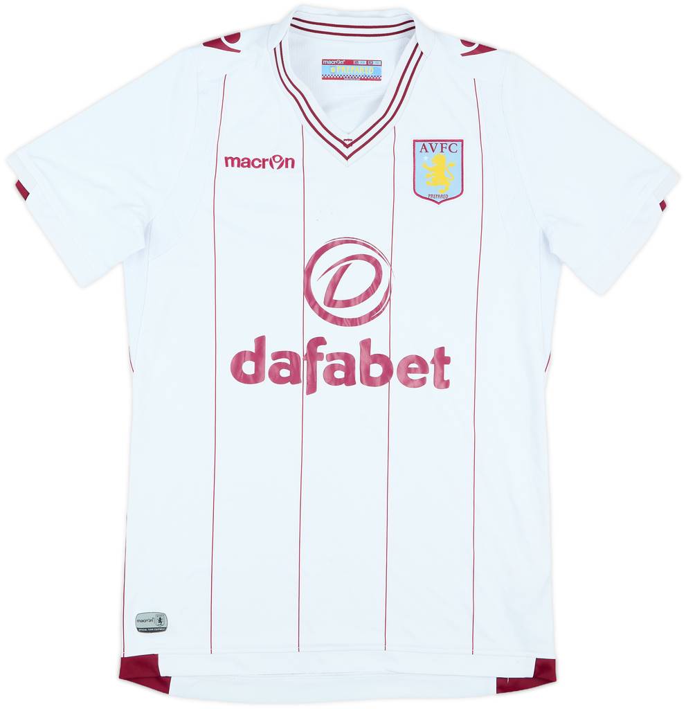 2014-15 Aston Villa Away Shirt - 6/10 - (Women's M)