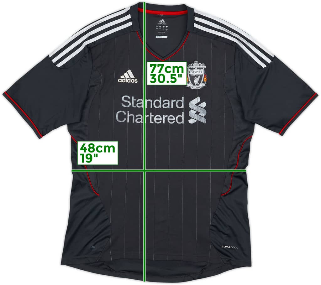 2011-12 Liverpool Away Shirt - 3/10 - (M)