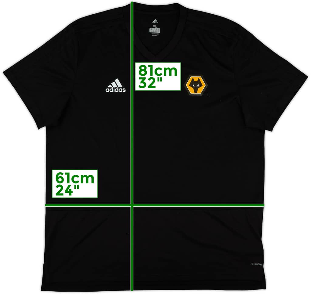 2018-19 Wolves adidas Training Shirt - 7/10 - (XL)