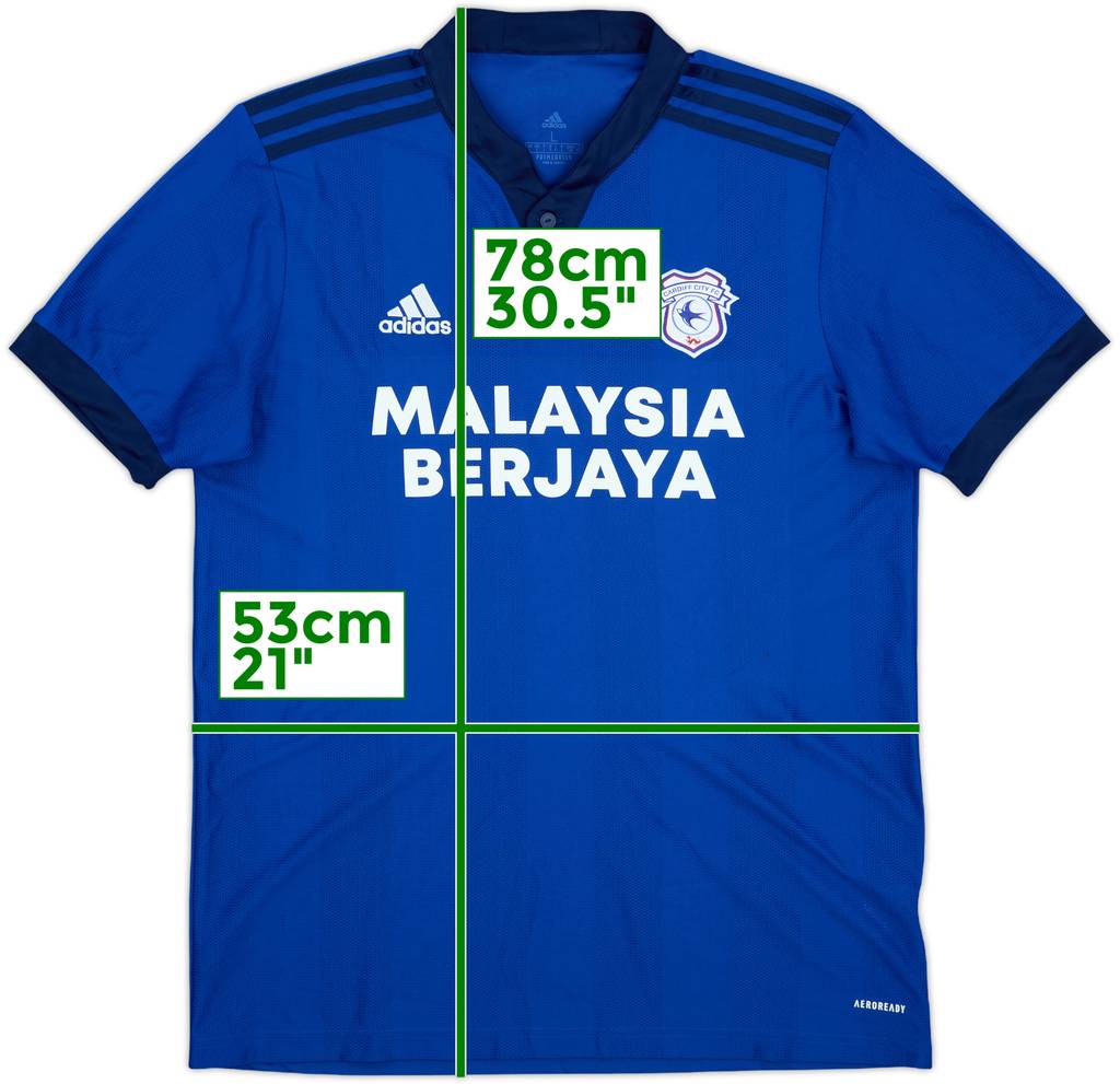 2021-22 Cardiff Home Shirt - 10/10 - (L)