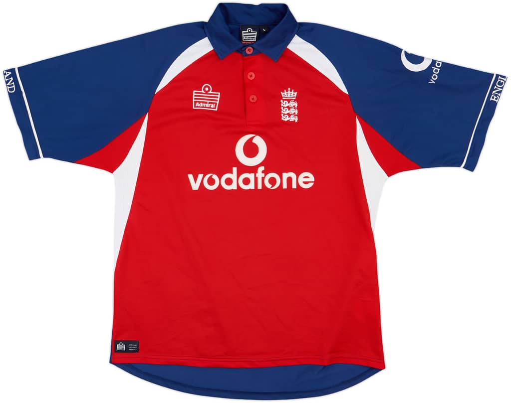 2004-05 England Cricket Away Shirt - 9/10 - (L)