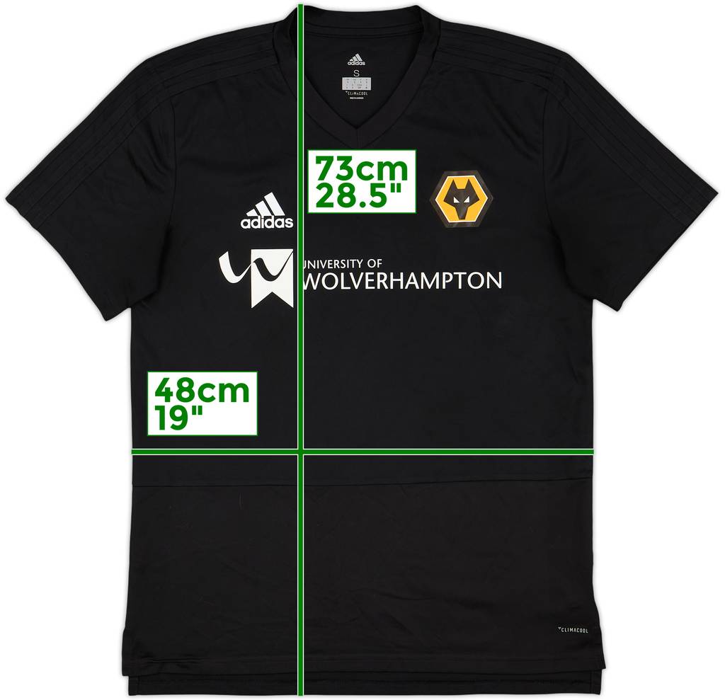 2018-19 Wolves adidas Training Shirt - 10/10 - (S)