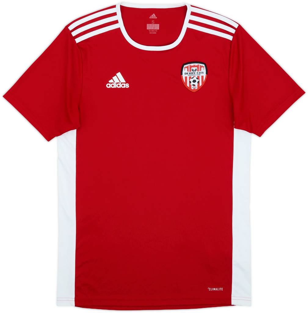 2018 Derry City adidas Training Shirt - 8/10 - (S)