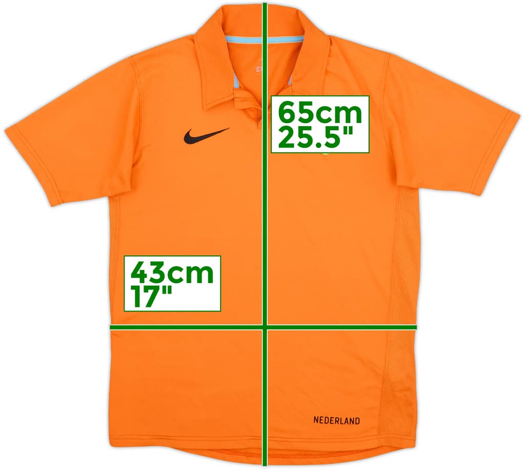 2006-08 Netherlands Home Shirt - 8/10 - (L.Boys)