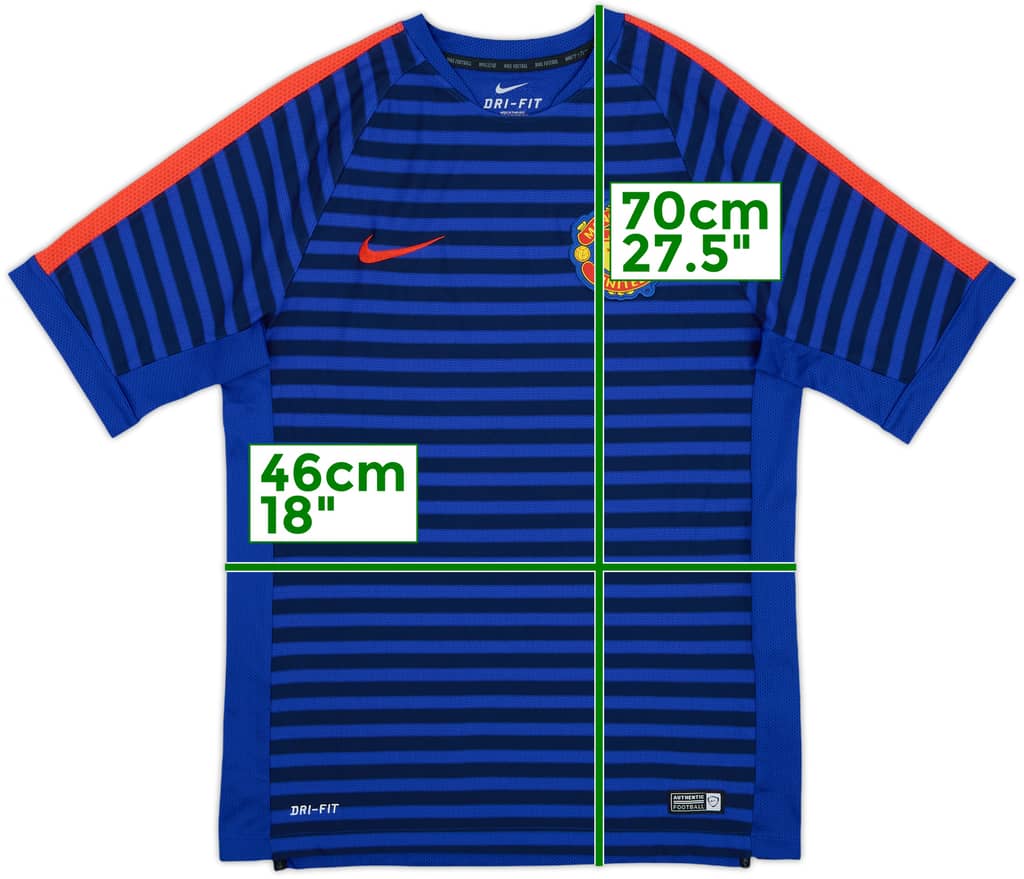 2014-15 Manchester United Nike Training Shirt - 10/10 - (M)