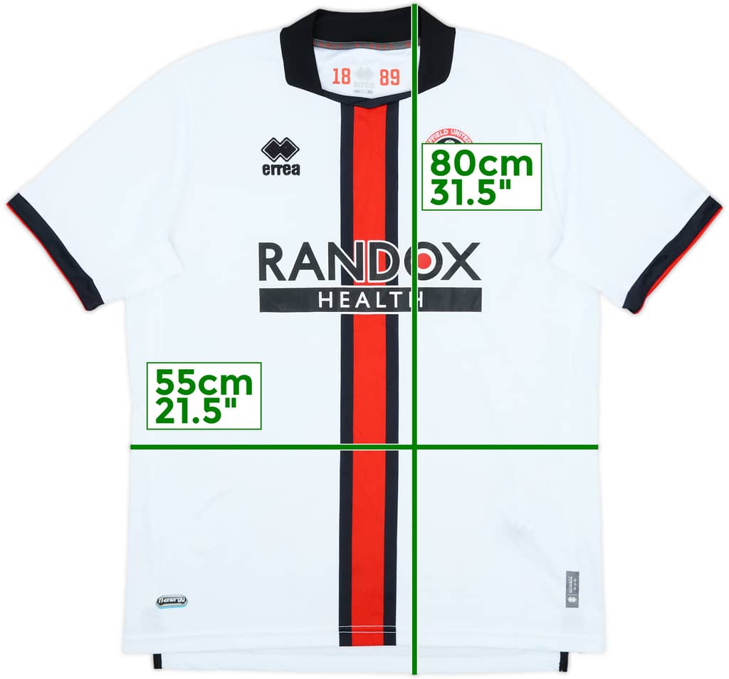 2022-23 Sheffield United Away Shirt - 8/10 - (XL)