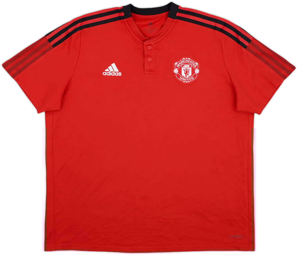 2022-23 Manchester United adidas Polo Shirt - 8/10 - (XL)