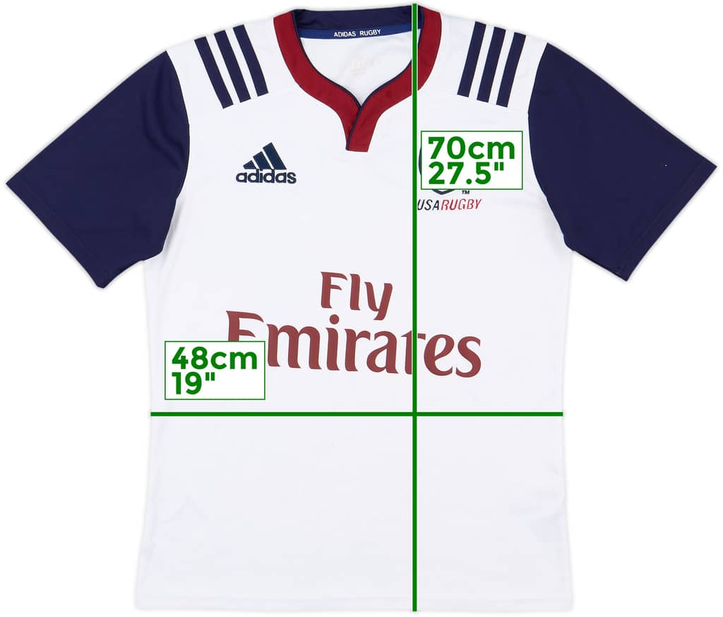2017 USA Rugby Shirt - 7/10 - (S)