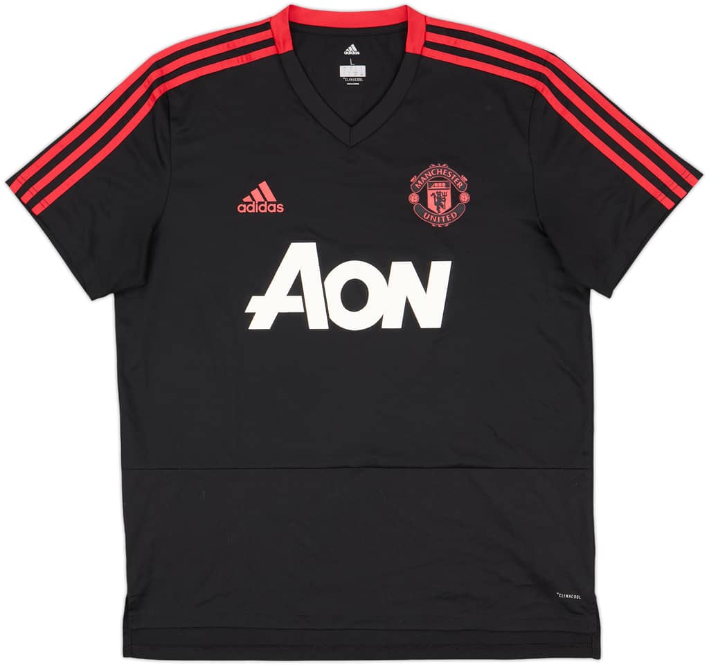 2018-19 Manchester United adidas Training Shirt - 9/10 - (L)