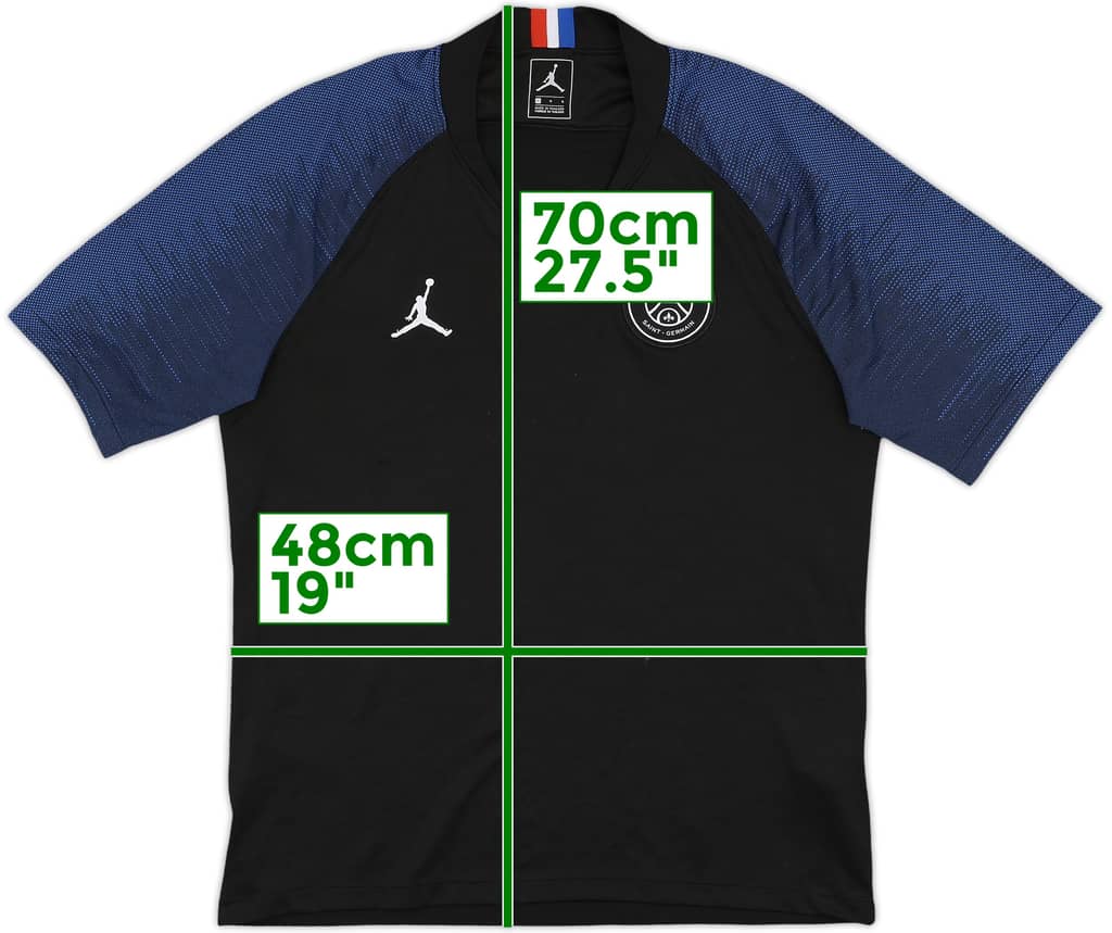 2020-21 Paris Saint-Germain Nike Jordan Training Shirt - 7/10 - (L.Boys)