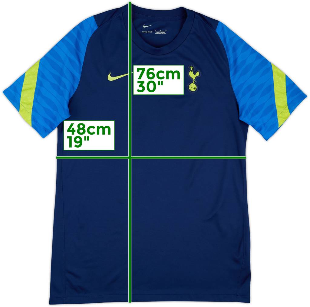 2021-22 Tottenham Nike Training Shirt - 10/10 - (M)