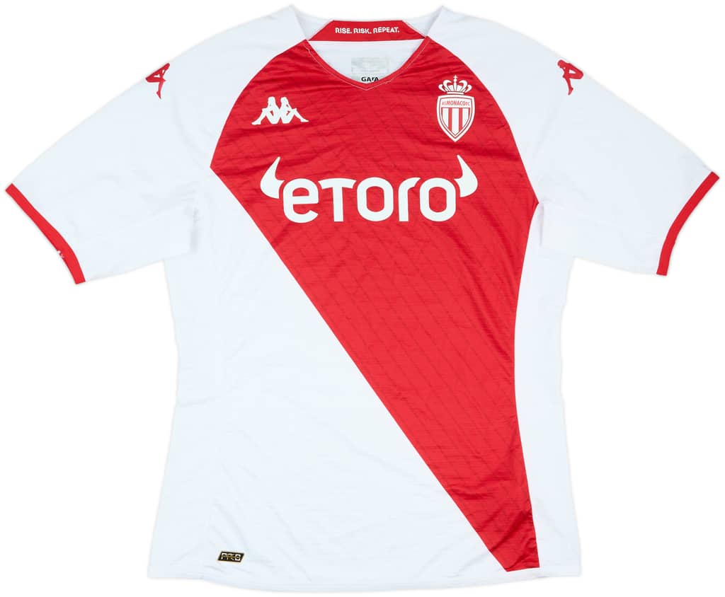 2021-22 Monaco Authentic Home Shirt - 9/10 - (3XL)