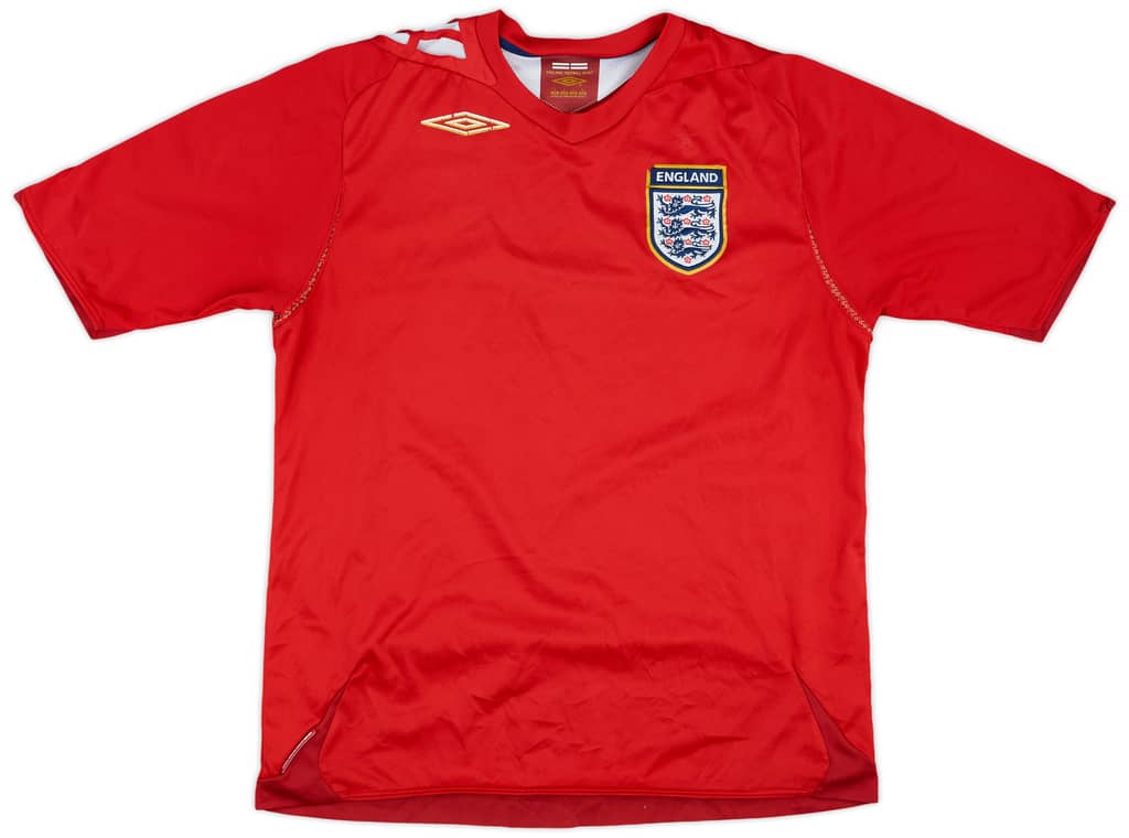 2006-08 England Away Shirt - 5/10 - (L)