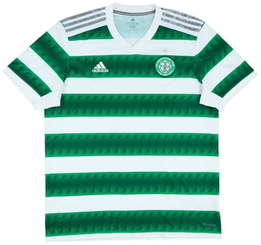 2022-23 Celtic Home Shirt - 9/10 - (XL)