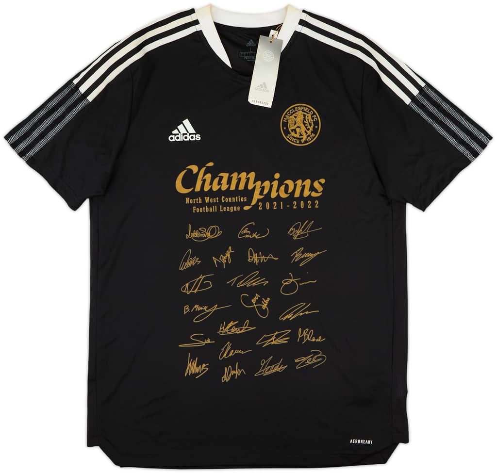 2021-22 Macclesfield 'Squad Signed' Third Shirt (L)