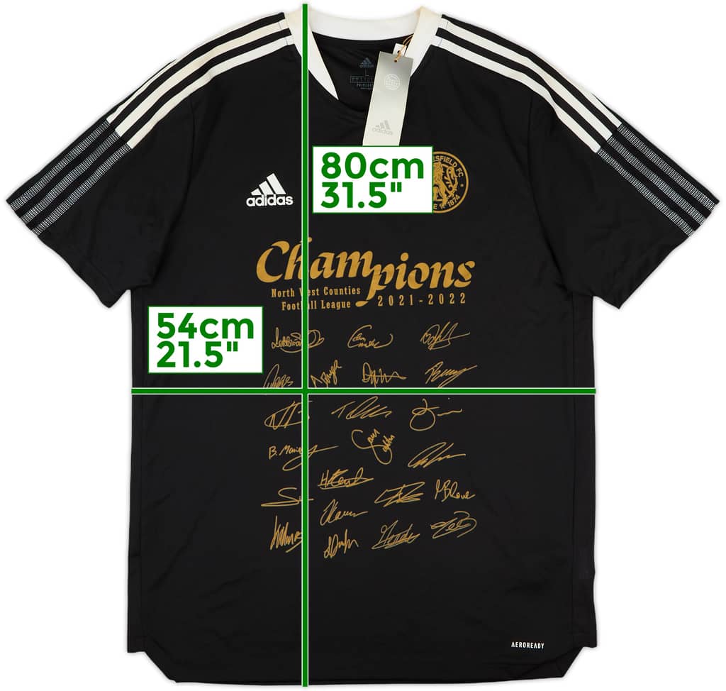 2021-22 Macclesfield 'Squad Signed' Third Shirt (L)