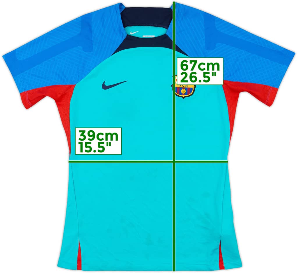 2022-23 Barcelona Nike Training Shirt - 7/10 - (S)