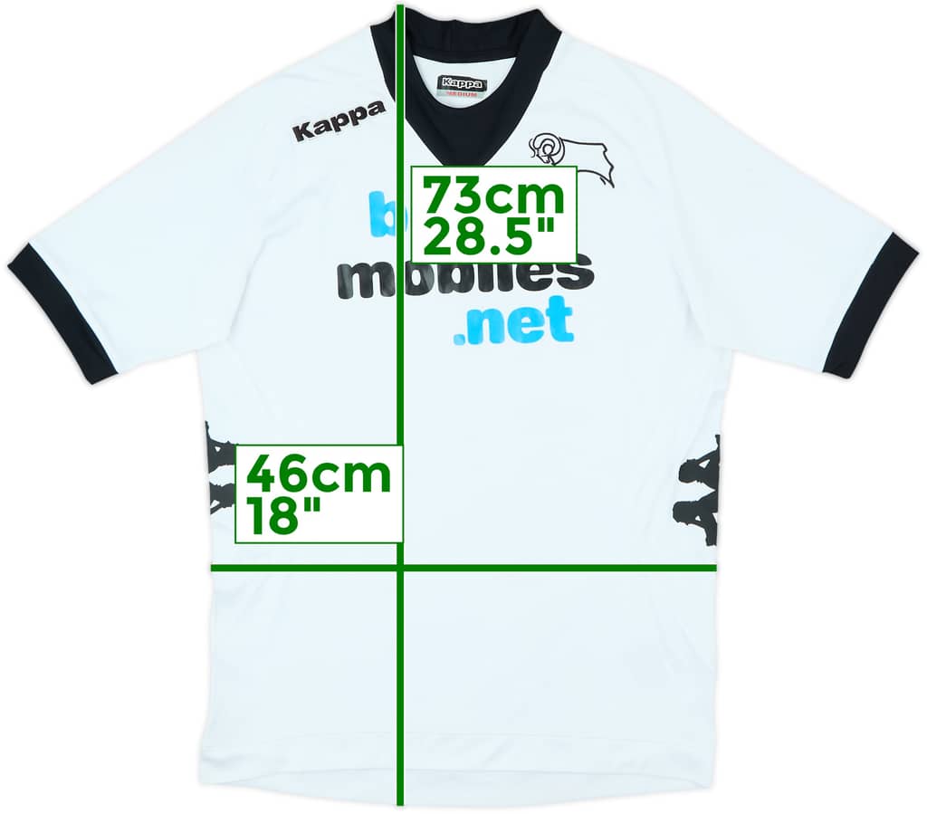 2012-13 Derby County Home Shirt - 9/10 - (M)