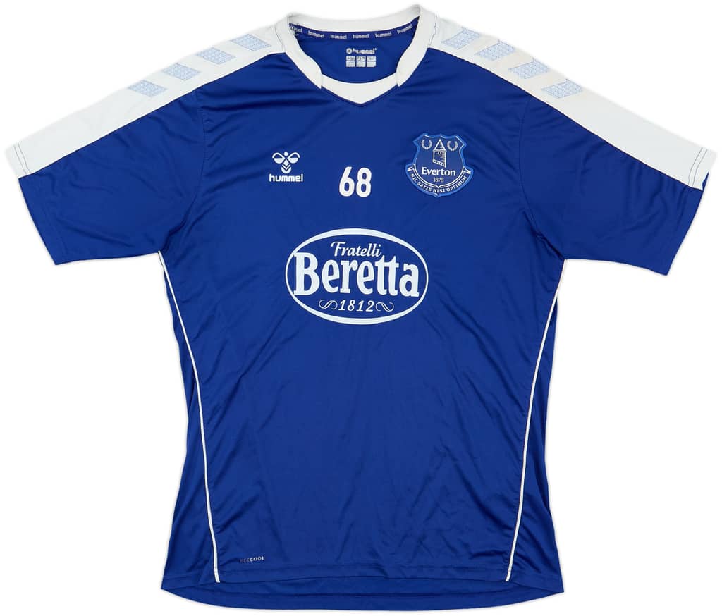 2020-21 Everton Player Issue Hummel Training Shirt #68 - 8/10 - (M)