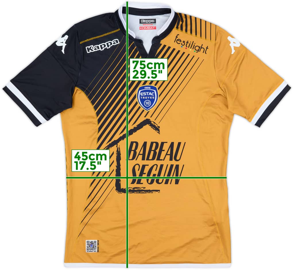 2015-16 Troyes Third Shirt - 9/10 - (M)