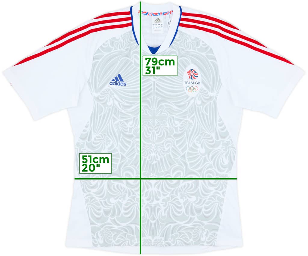 2012 Team GB adidas Training Shirt - 7/10 - (M)