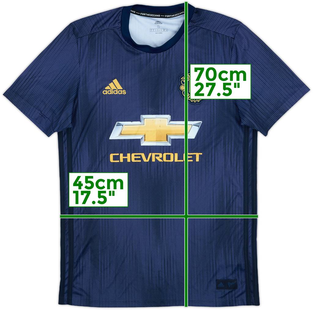 2018-19 Manchester United Third Shirt - 5/10 - (S)