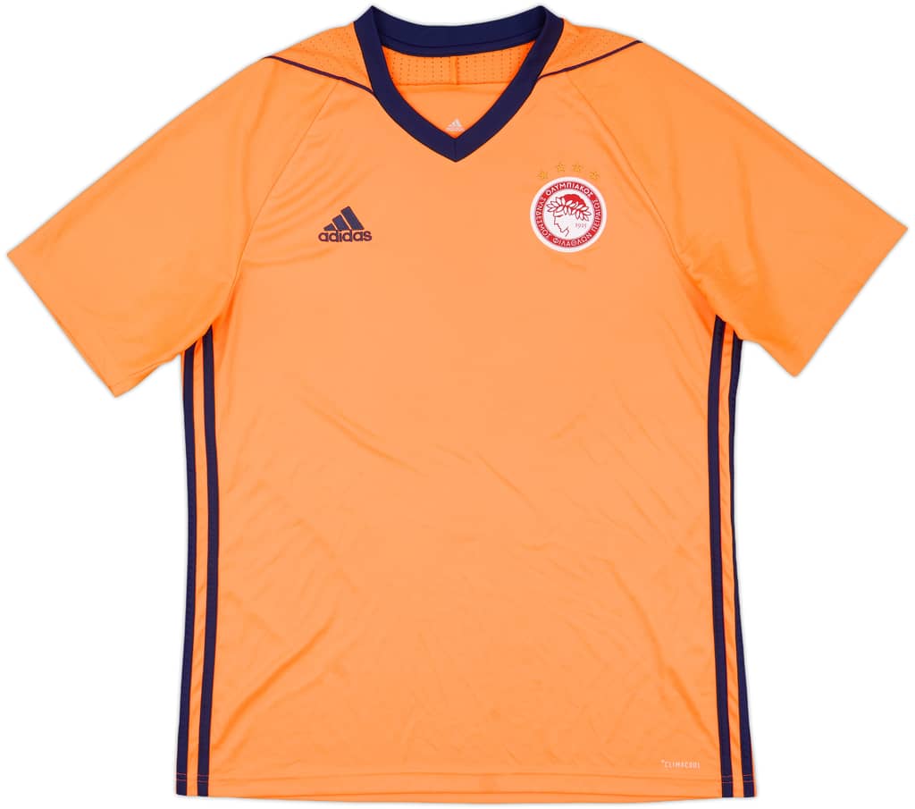 2017-18 Olympiakos Away Shirt - 7/10 - (L)