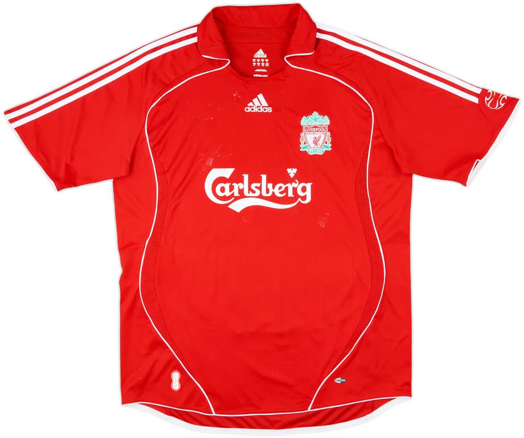 2006-08 Liverpool Home Shirt - 5/10 - (XL)