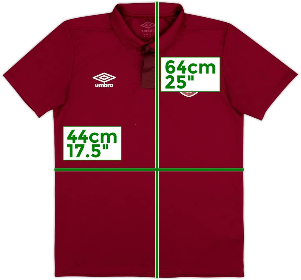 2022-23 Burnley Umbro Polo Shirt - 7/10 - (S)