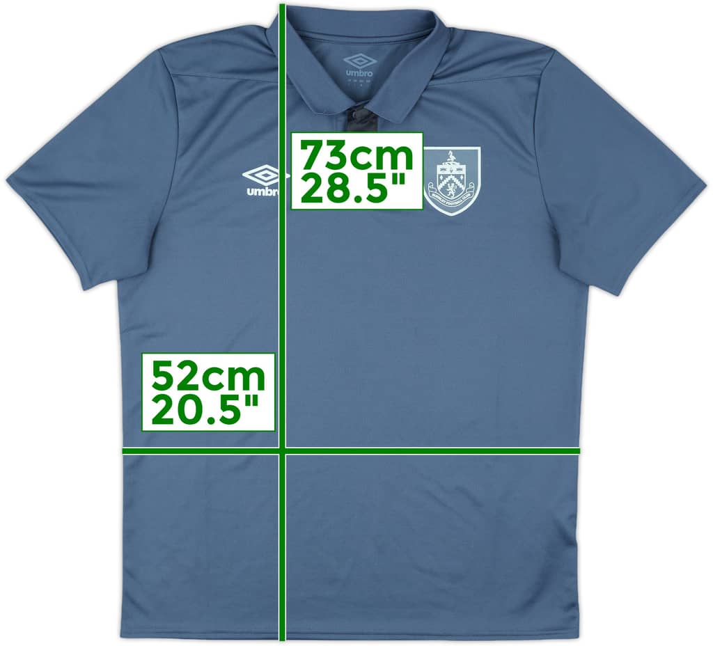2018-19 Burnley Umbro Polo Shirt - 9/10 - (L)