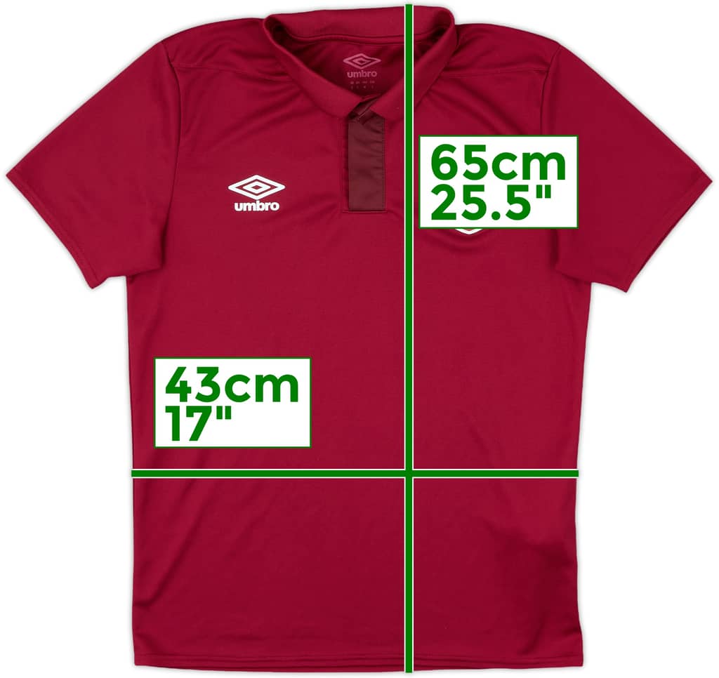 2023-24 Burnley Umbro Polo Shirt - 8/10 - (S)