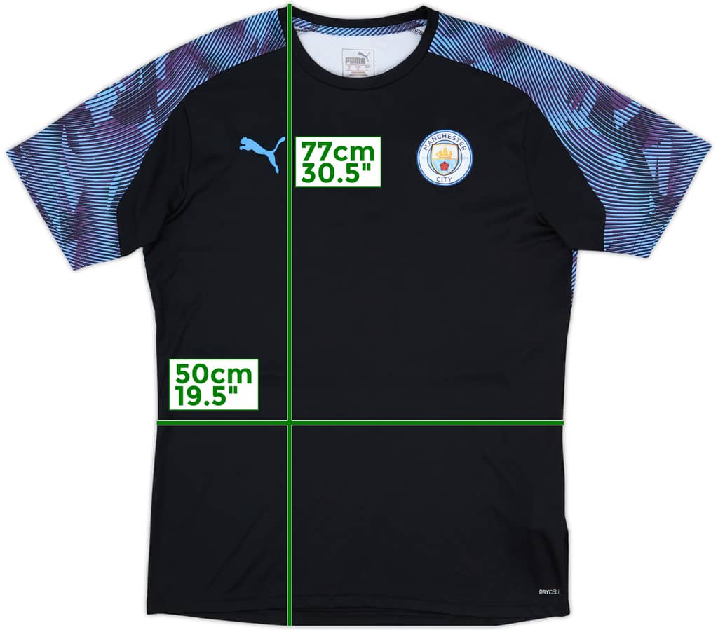 2018-19 Manchester City Puma Training Shirt - 9/10 - (L)