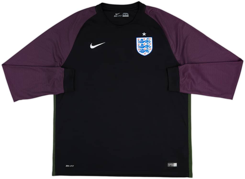 2016-18 England GK Shirt - 10/10 - (XXL)
