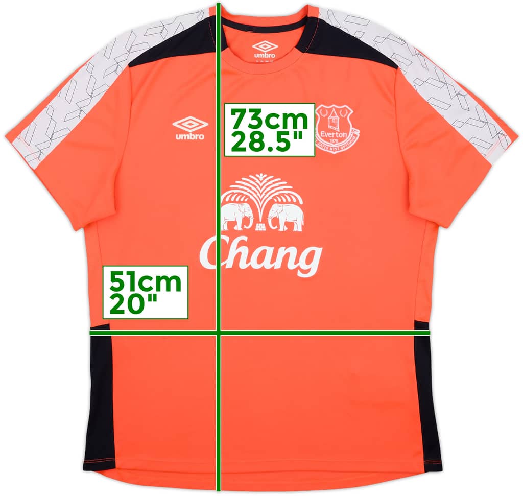 2015-16 Everton Umbro Training Shirt - 8/10 - (L)