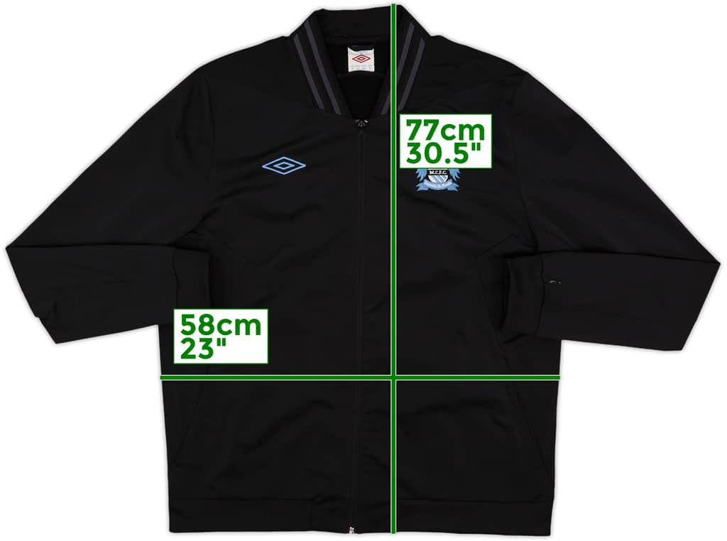 2012-13 Manchester City Umbro Bomber Jacket - 9/10 - (XL)