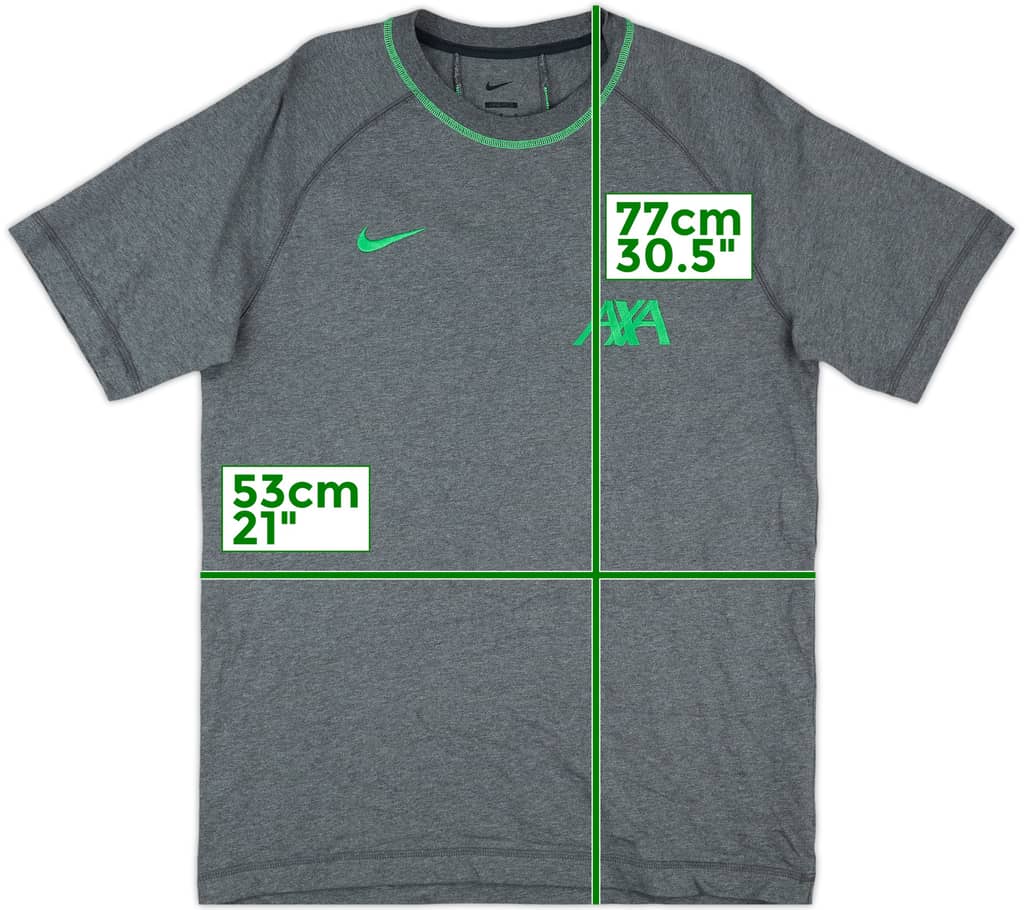 2023-24 Liverpool Nike Cotton Tee - 9/10 - (M)