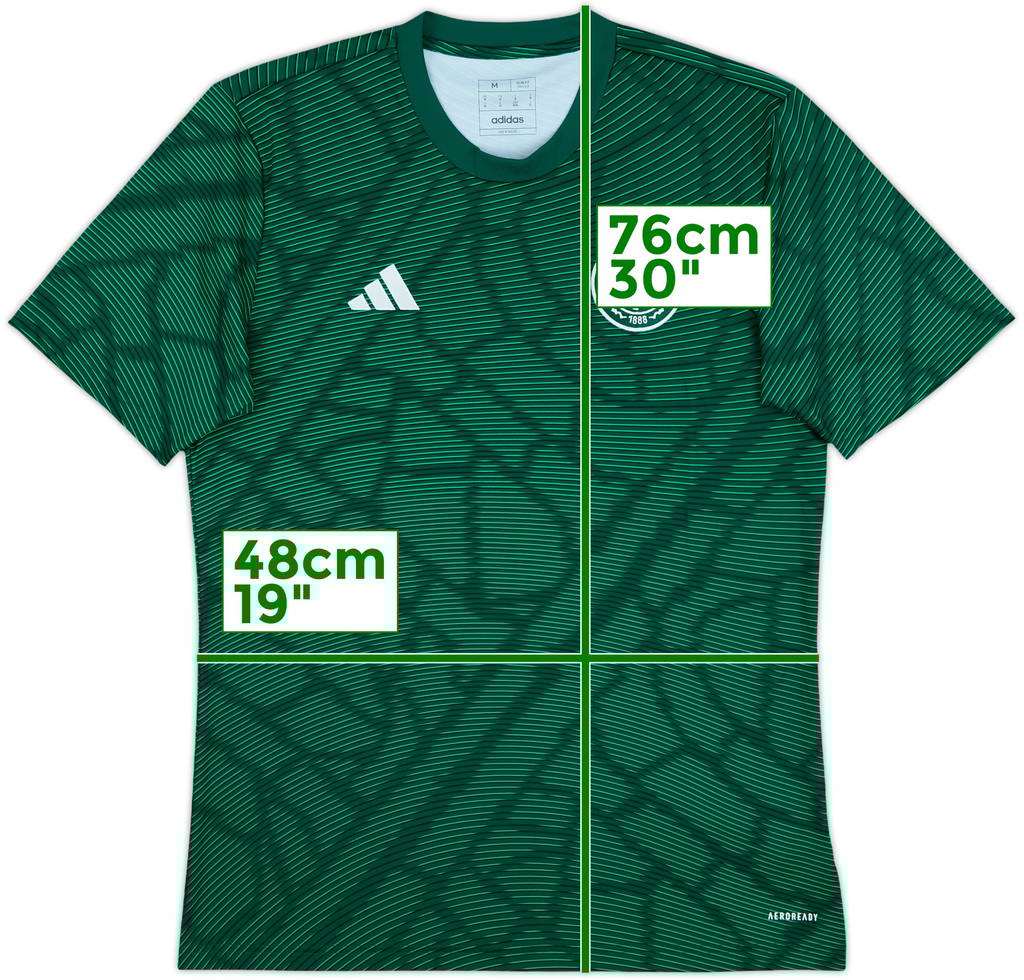 2023-24 Celtic adidas Training Shirt - 10/10 - (M)