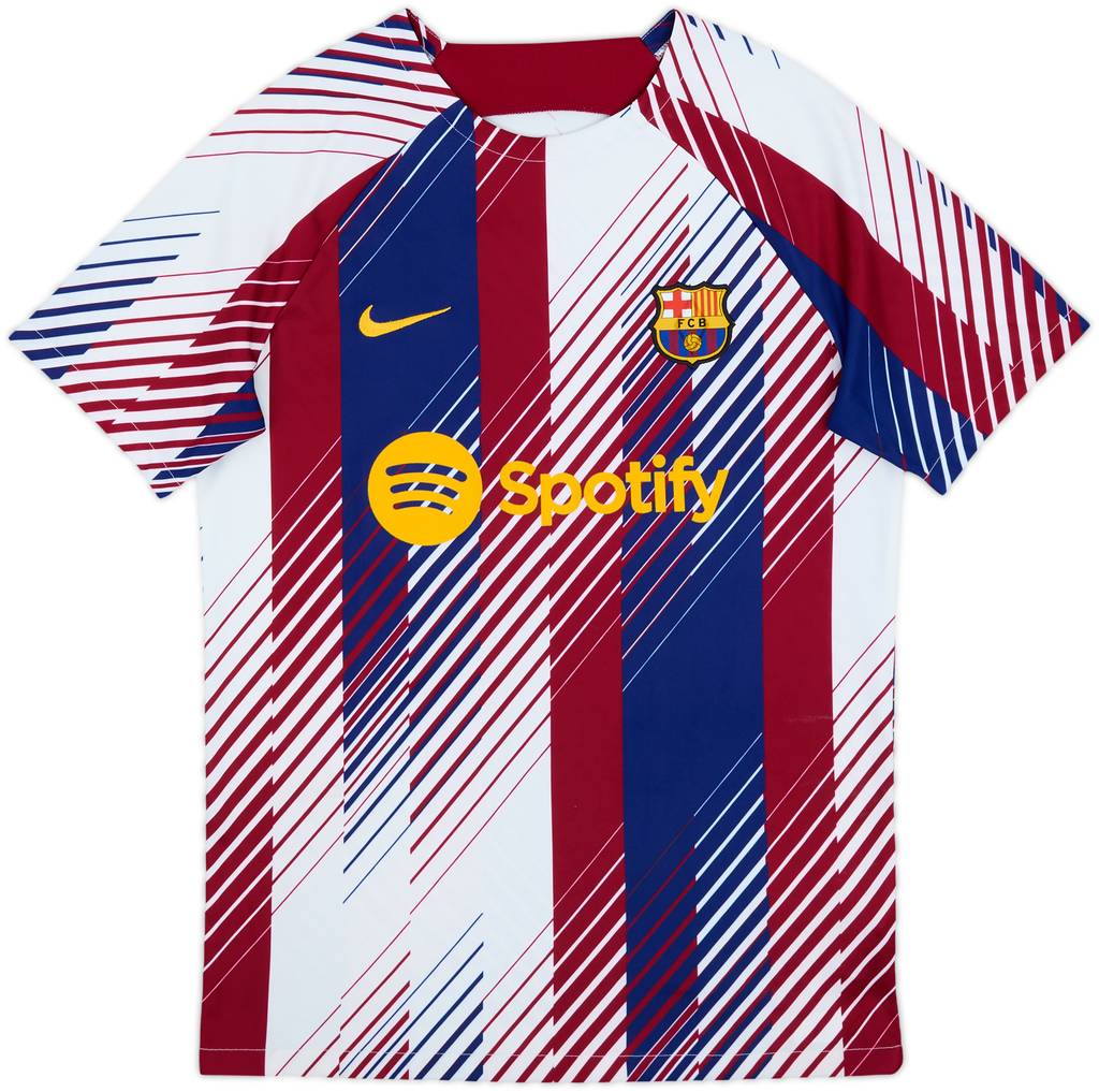 2023-24 Barcelona Nike Training Shirt - 9/10 - (M)