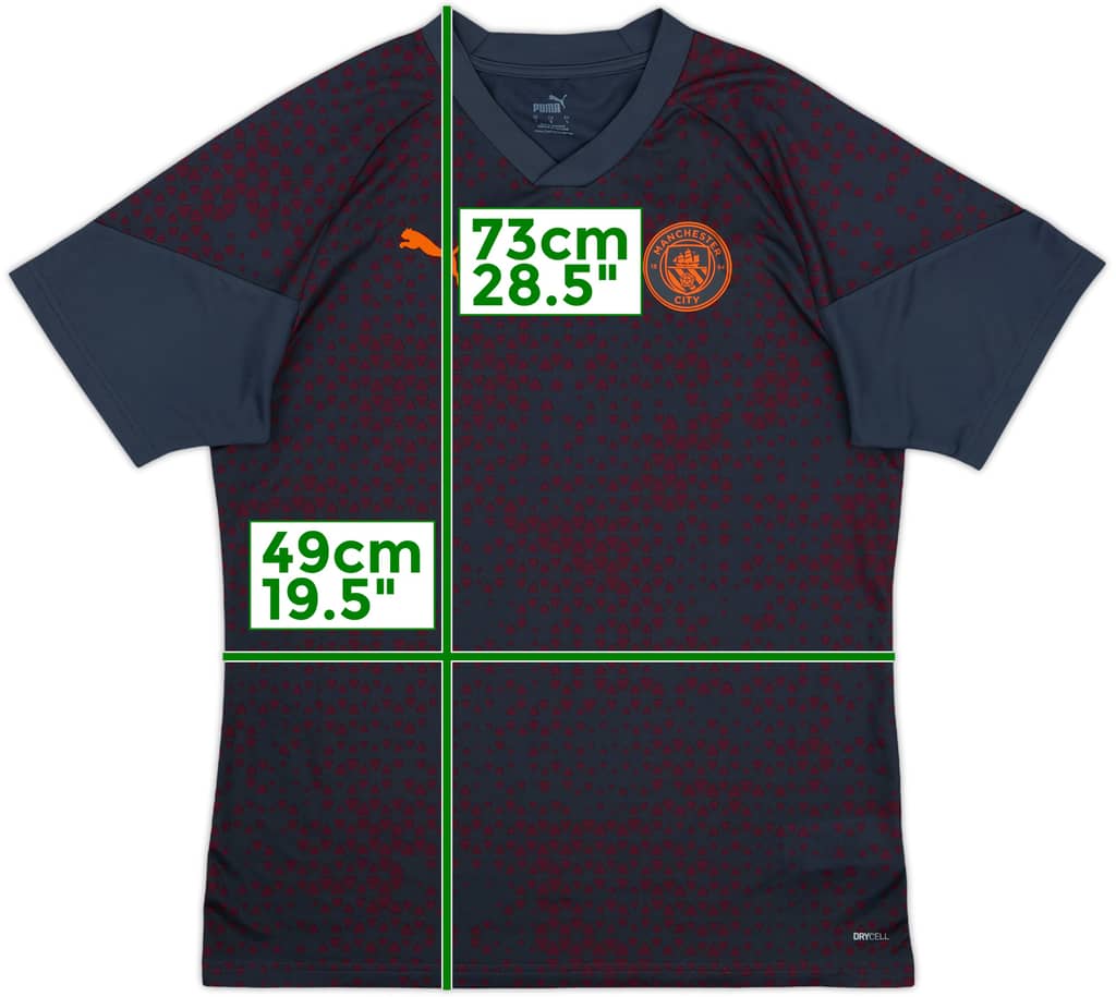 2023-24 Manchester City Puma Training Shirt - 10/10 - (L)