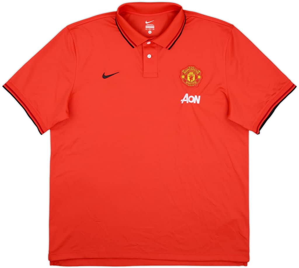 2014-15 Manchester United Nike Polo Shirt - 10/10 - (XL)