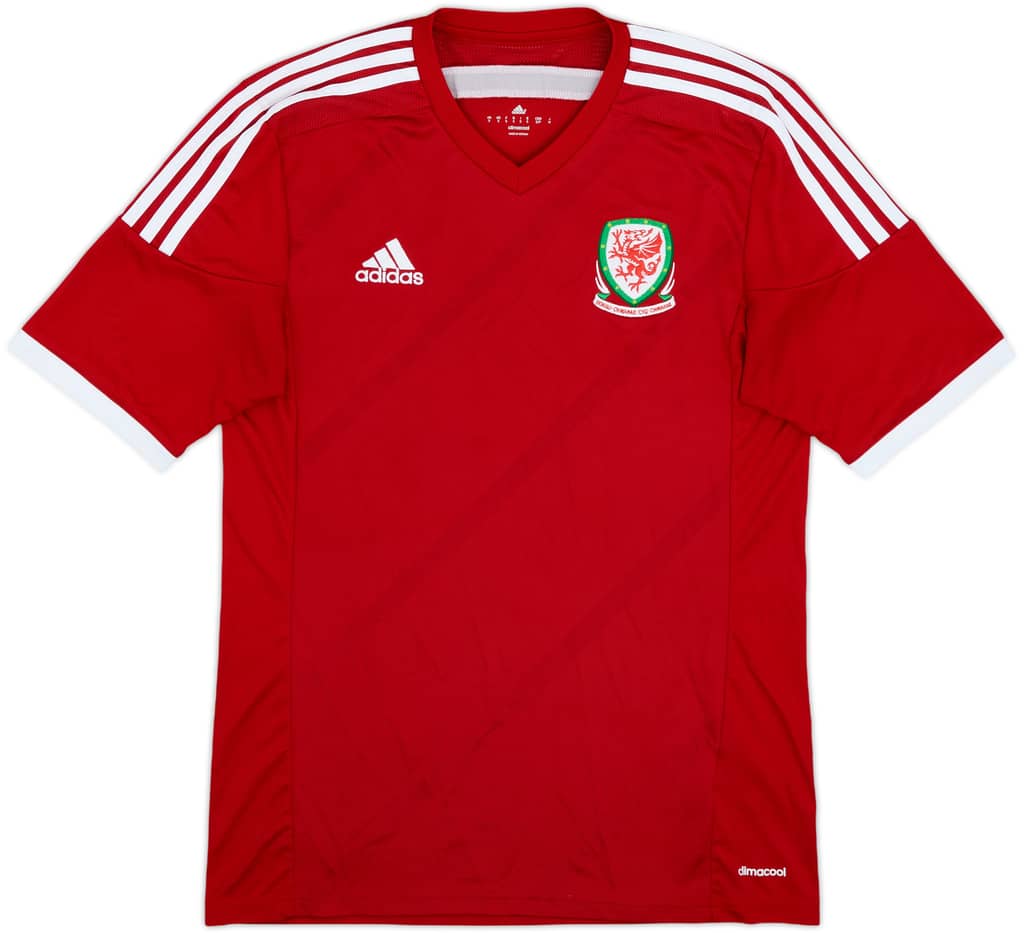 2013-15 Wales Home Shirt - 9/10 - (S)