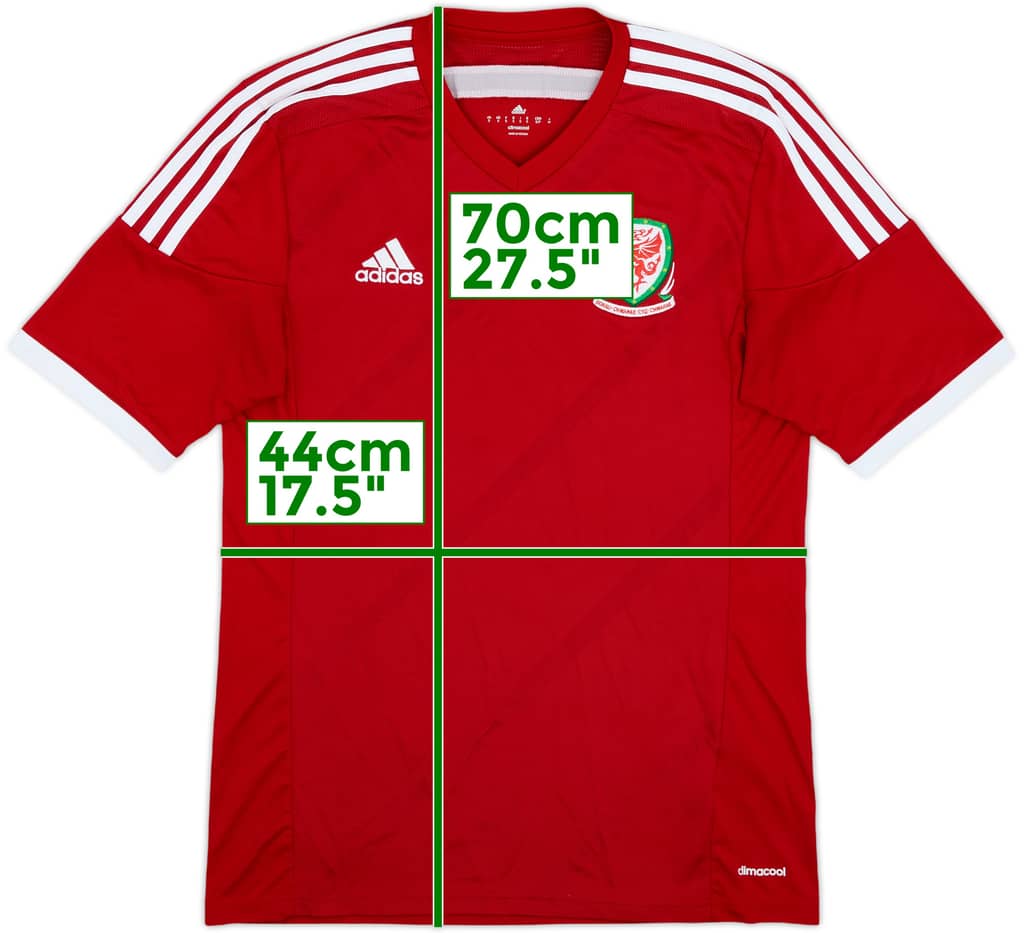 2013-15 Wales Home Shirt - 9/10 - (S)