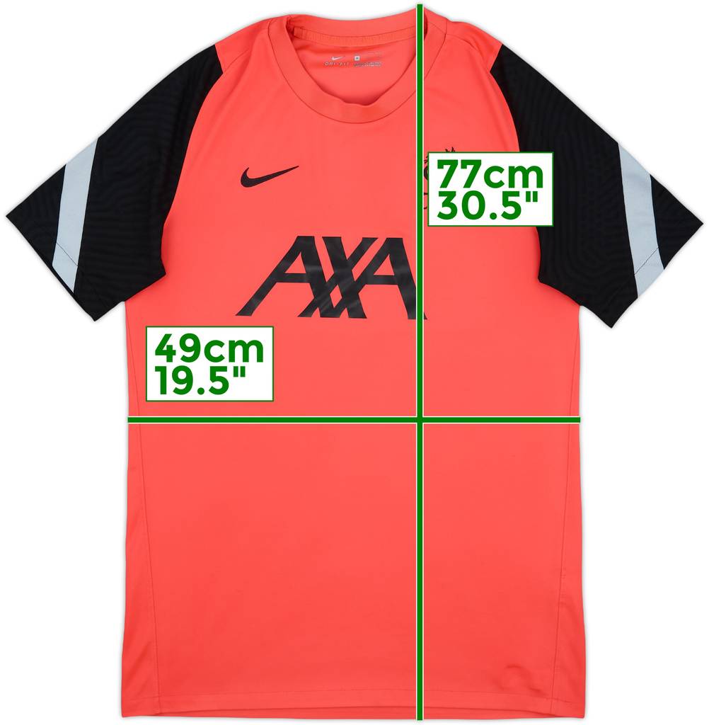2021-22 Liverpool Nike Training Shirt - 8/10 - (M)