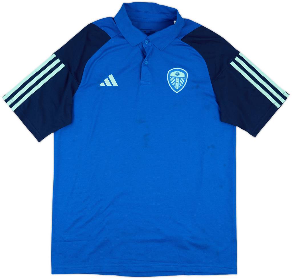 2023-24 Leeds United adidas Polo Shirt - 5/10 - (M)